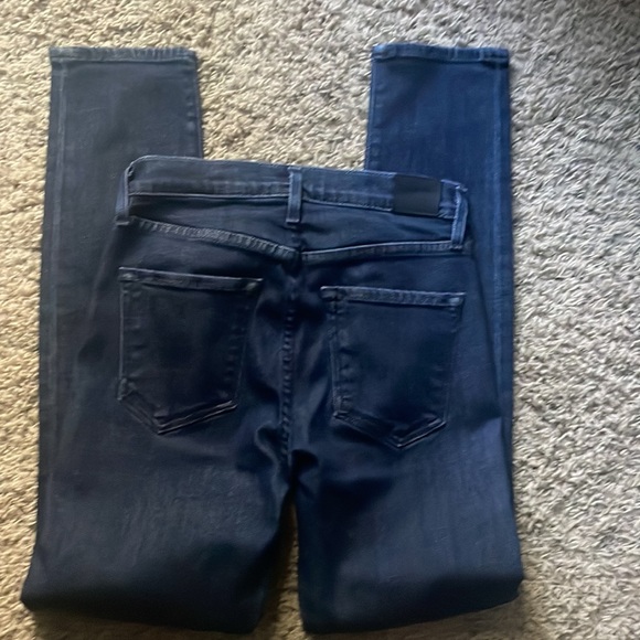 Like New Goldsign the Profit classic mid rise ankle skinny Jean in Blue Chip - Picture 3 of 7